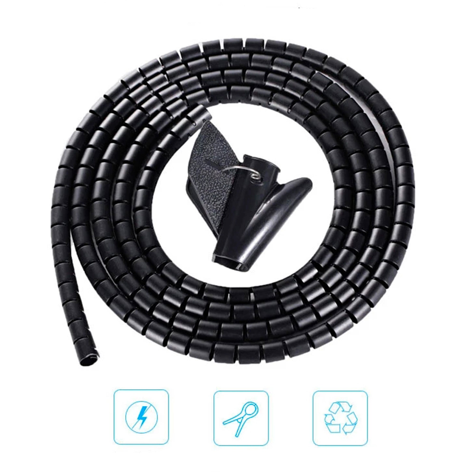 Spiral Wire - Organizator de cabluri (2 buc.)