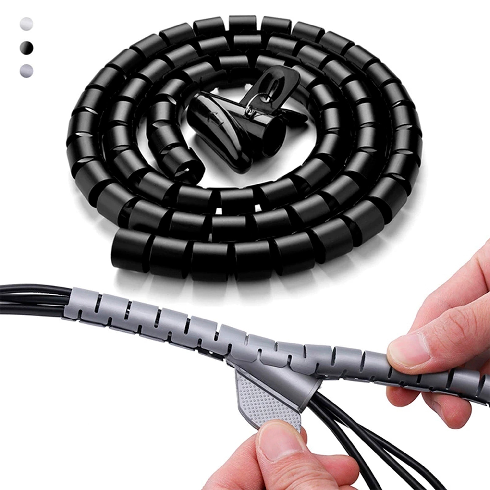 Spiral Wire - Organizator de cabluri (2 buc.)