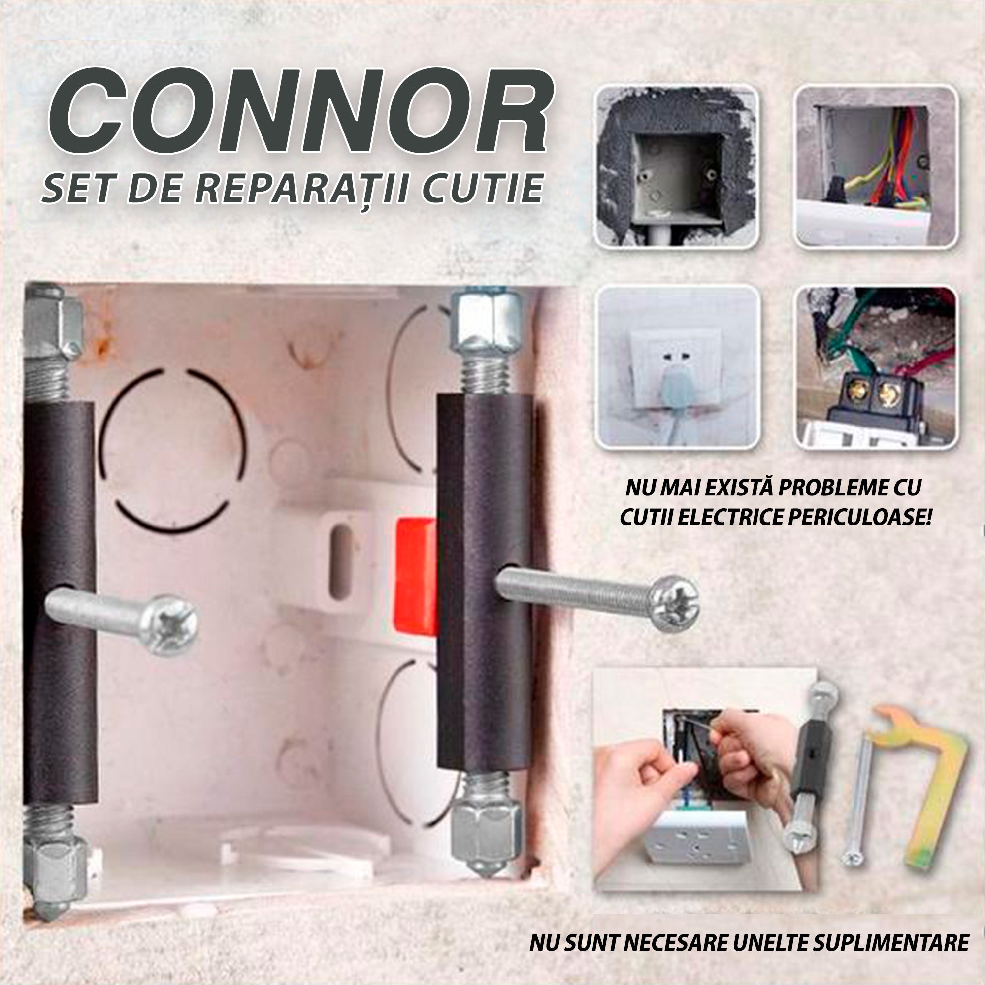 Connor - Set de reparare priza