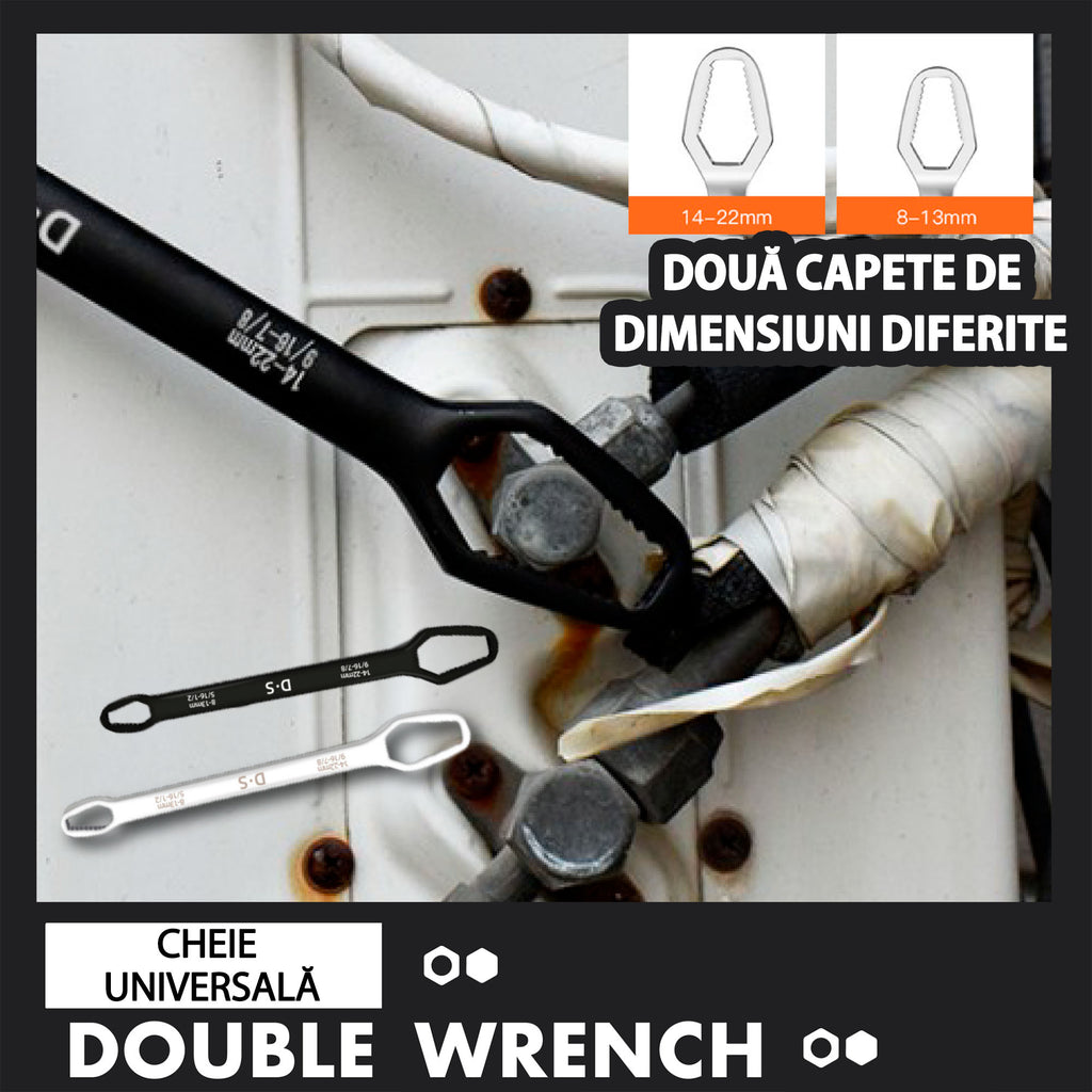 Double Wrench - Cheie universală