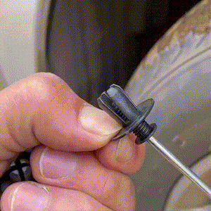Șuruburi cu dibluri de 8 mm pentru reparații auto - Set 80 buc.